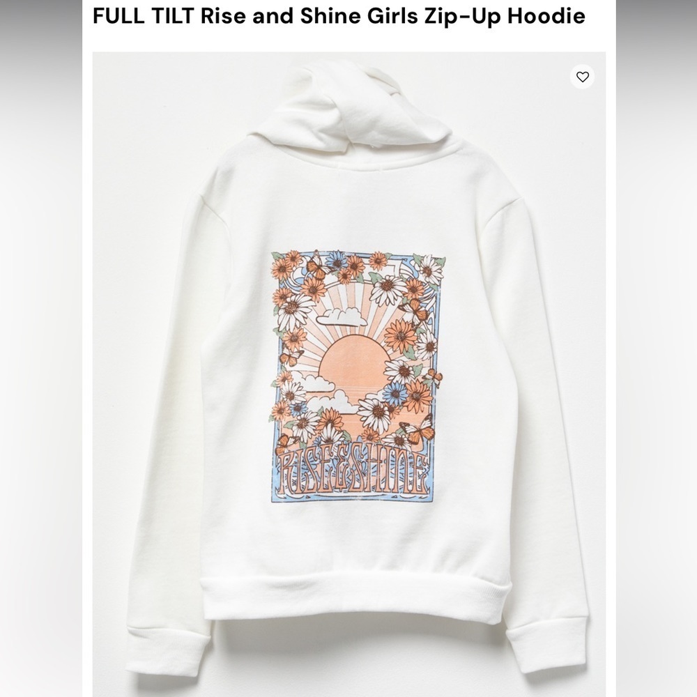 Full tilt Rise and Shine Hoodie size large - Picture 6 of 7